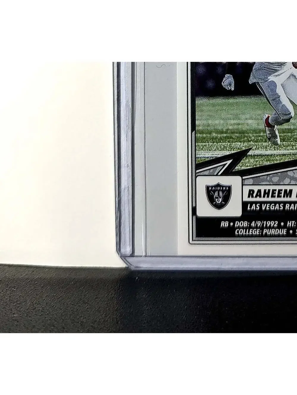 Raheem Mostert 2025 Panini NFL #265 Sticker Las Vegas Raiders
